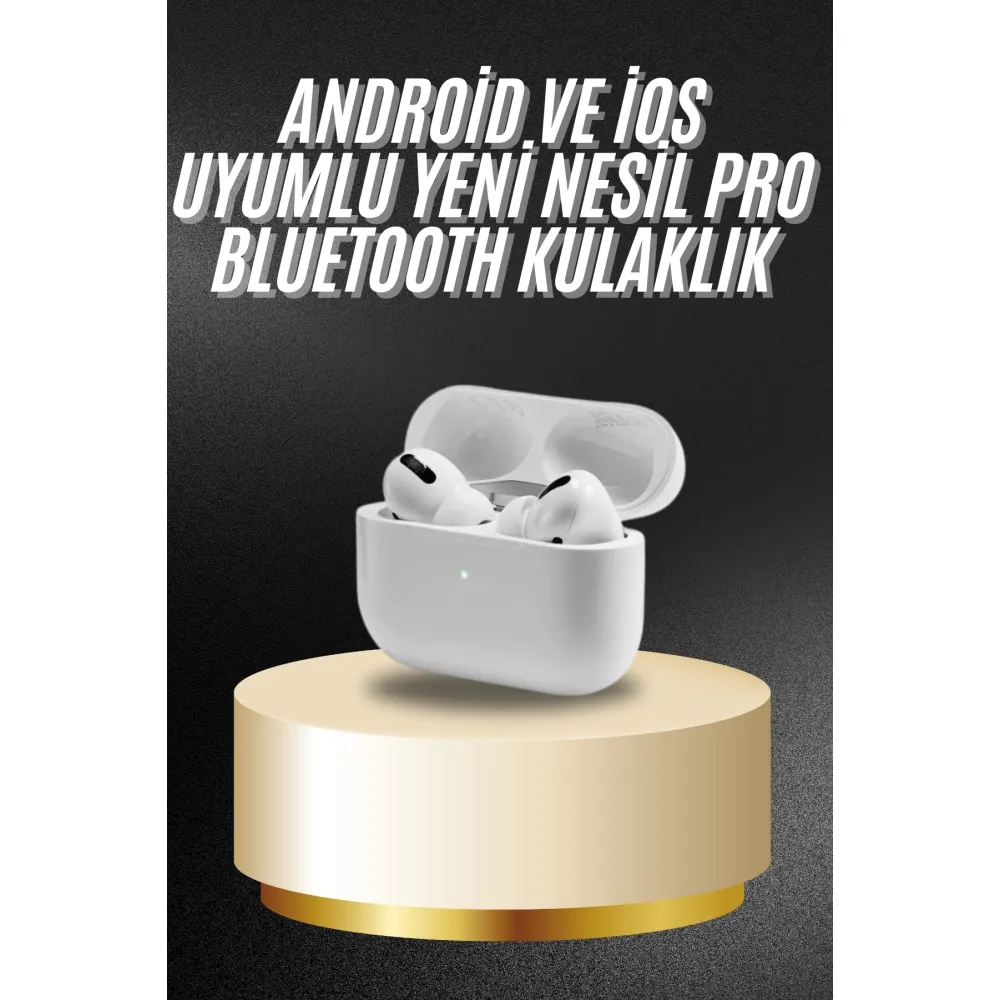 Beyaz Android ve İOS Uyumlu Yüksek Performanslı Uzun Pil Ömrü