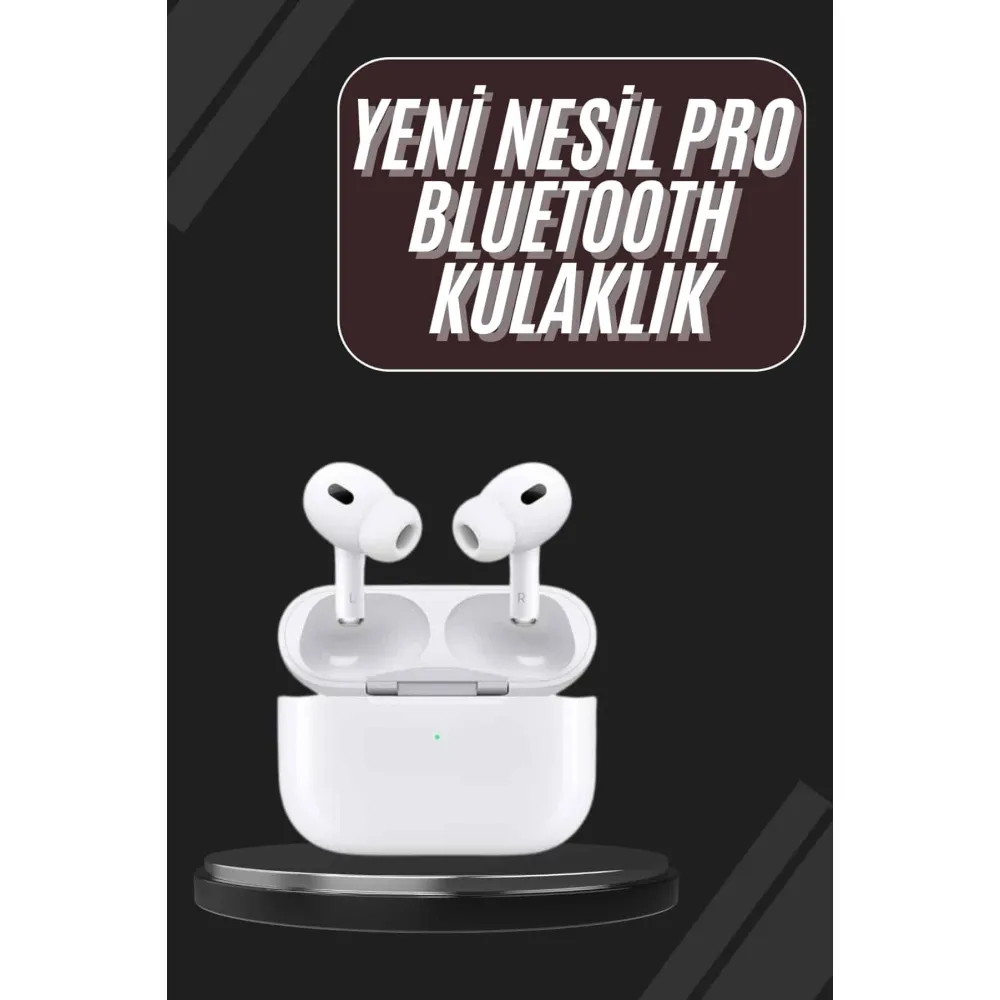 Yeni Nesil Pro Bluetooth Kulaklık Android ve İOS Uyumlu Dokunmatik Kontrol