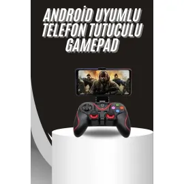 Kablosuz Oyun Kolu Bluetooth Joystick Gamepad Android Uyumlu