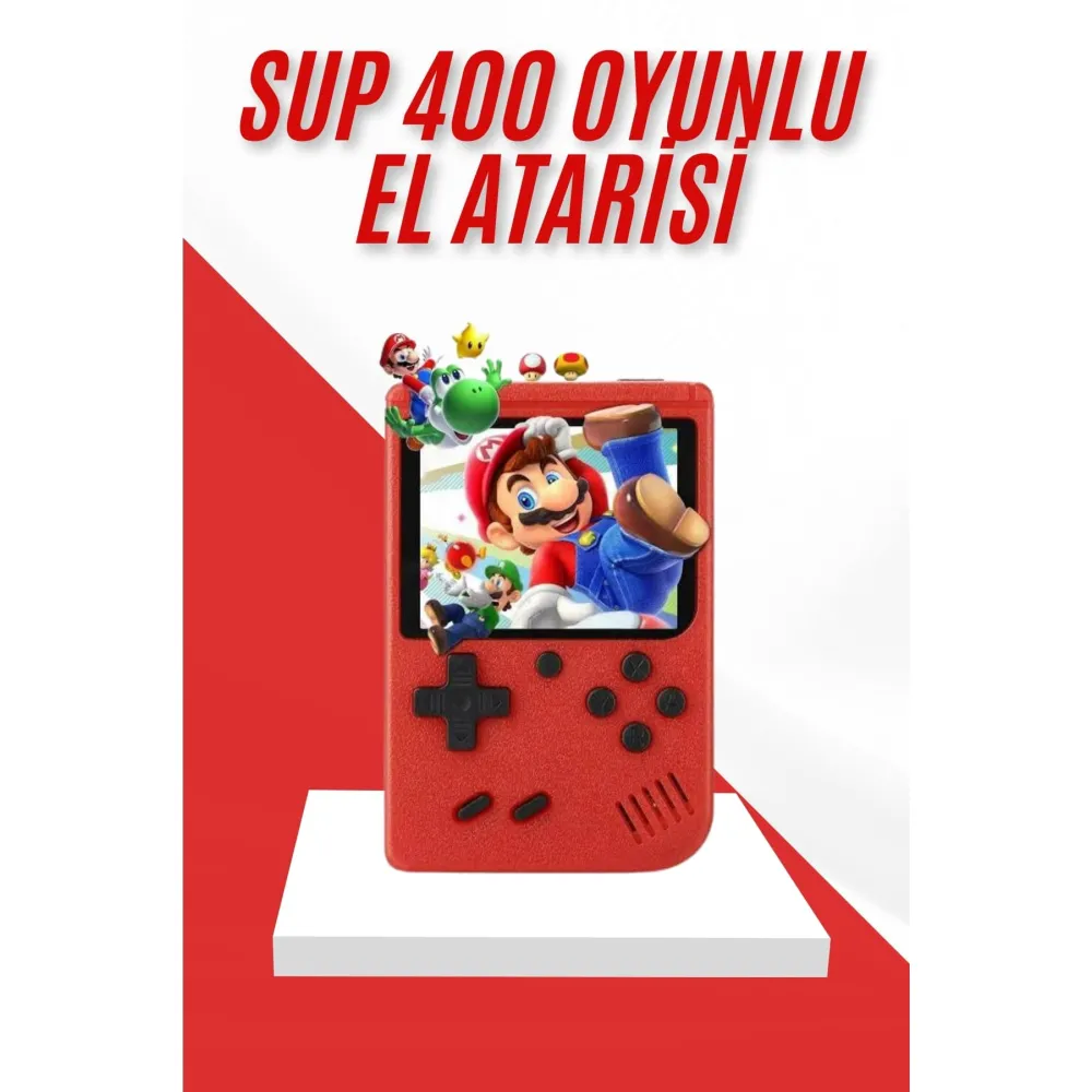 Nostalji Oyunlu Mini Atari Gamebox 400 Oyunlu El Atarisi