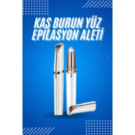 Yüz Epilatör Kıl Kaş Bıyık Tüy Alma Aleti Kaş Bıyık Alma Epilatörü