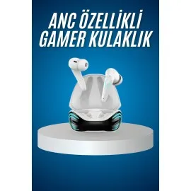 Oyuncu Kulaklığı Mikrofonlu Gürültü Engelleme Gecikme Önleyici Bluetooth Kulaklık