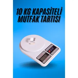 Dijital Hassas 10 Kg Mutfak terazisi tartısı LCD Ekran Mutfak Tartısı