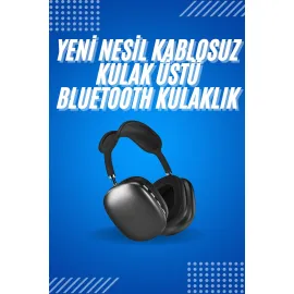 2025 Model Kulak Üstü Kablosuz Bluetooth Kulaklık ..