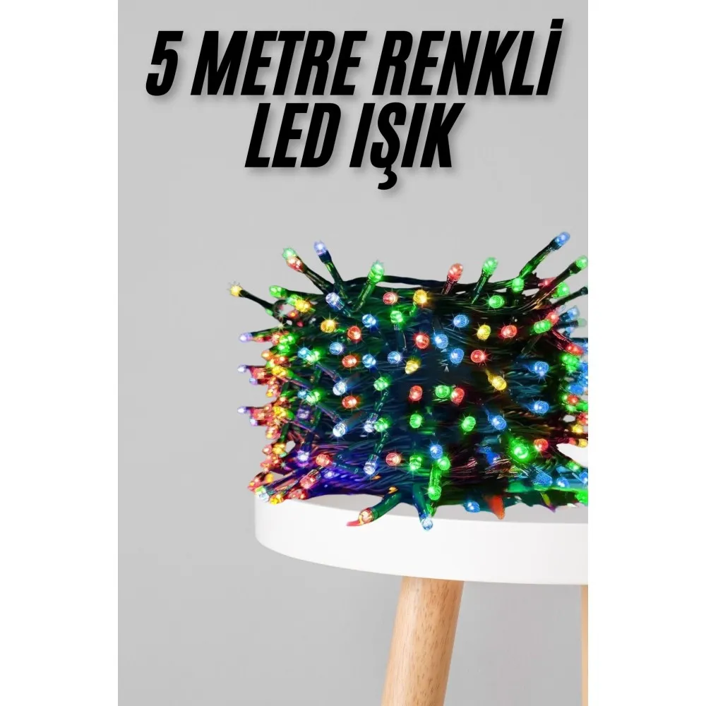 Renkli Her Ortama Uygun 5 Metre Led Işık Renkli Aydınlatma (Kopya)