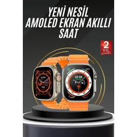 Akıllı Saat Android ve İOS Uyumlu 49 MM NFC Özelliği GPS Takibi