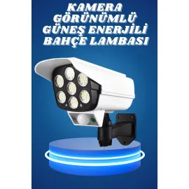 Bahçe Aydınlatması Hareket Sensörlü Led Aydınlatma Kamera Görünümlü