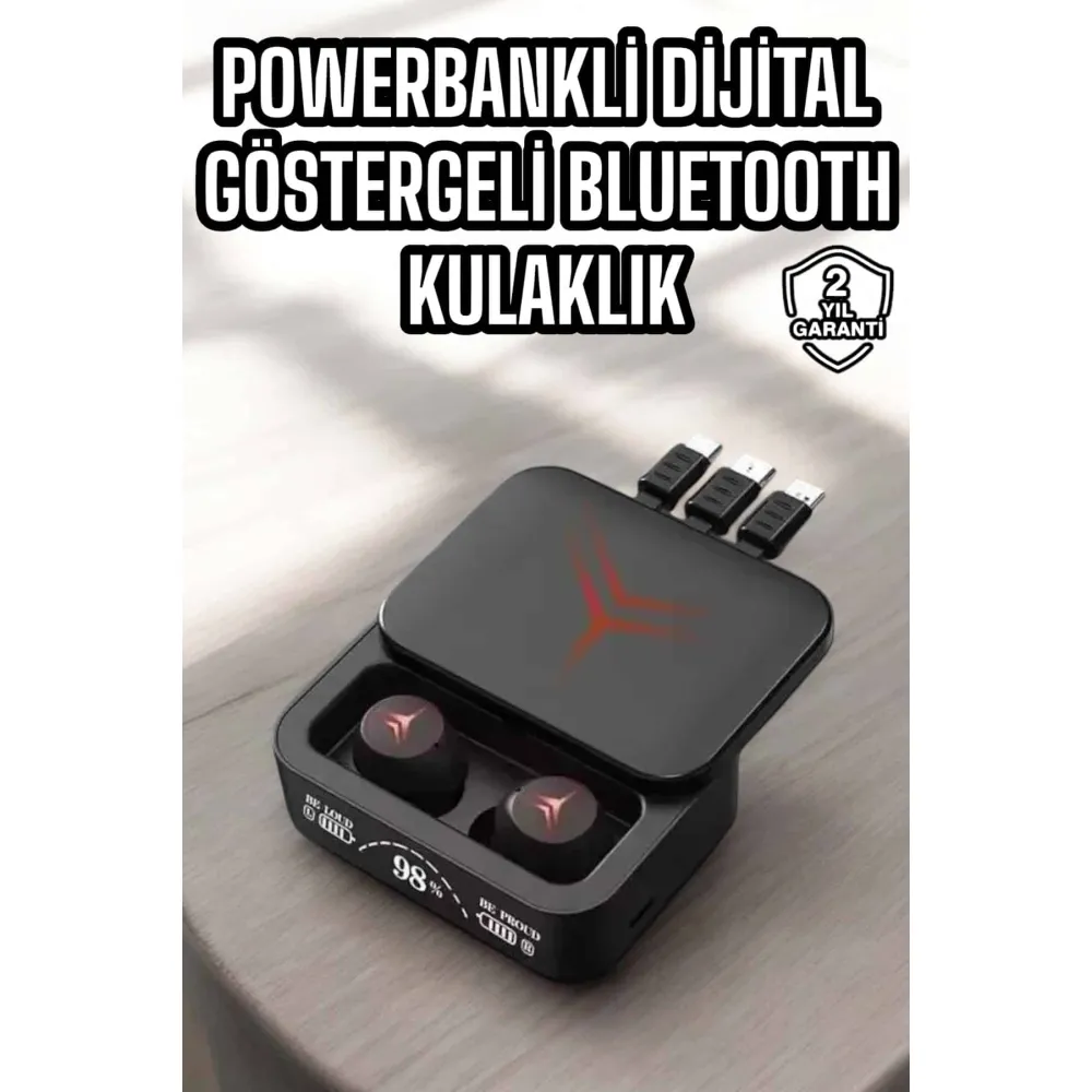 Ucuz ve Kaliteli Bluetooth Kulaklık TWS Çoklu Şarj Girişi Yüksek Ses Kaliteli