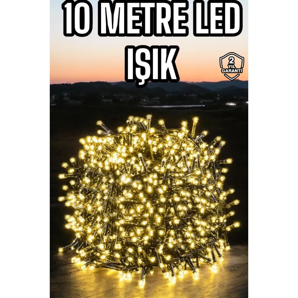 10 Metre Gün Işığı Led Işık Hafif ve Taşınabilir Özel Günler İçin