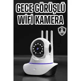 Ev Kamerası Wifi Kamerası Video Kayıt Çift Yönlü Hareket Sensörü Bebek