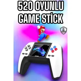 Game Stick 520 Oyunlu Retro Konsol Çocuklara Özel