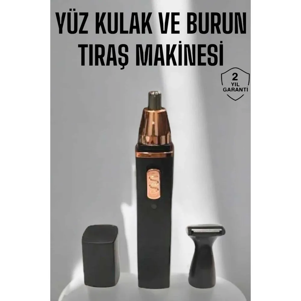 Tıraş Makinesi Kulak Burun Ve Yüz Temizleyici Şarjlı Mini