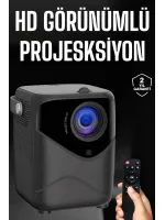 Yüksek HD Görünümlü Taşınabilir Projeksiyon Cihazı