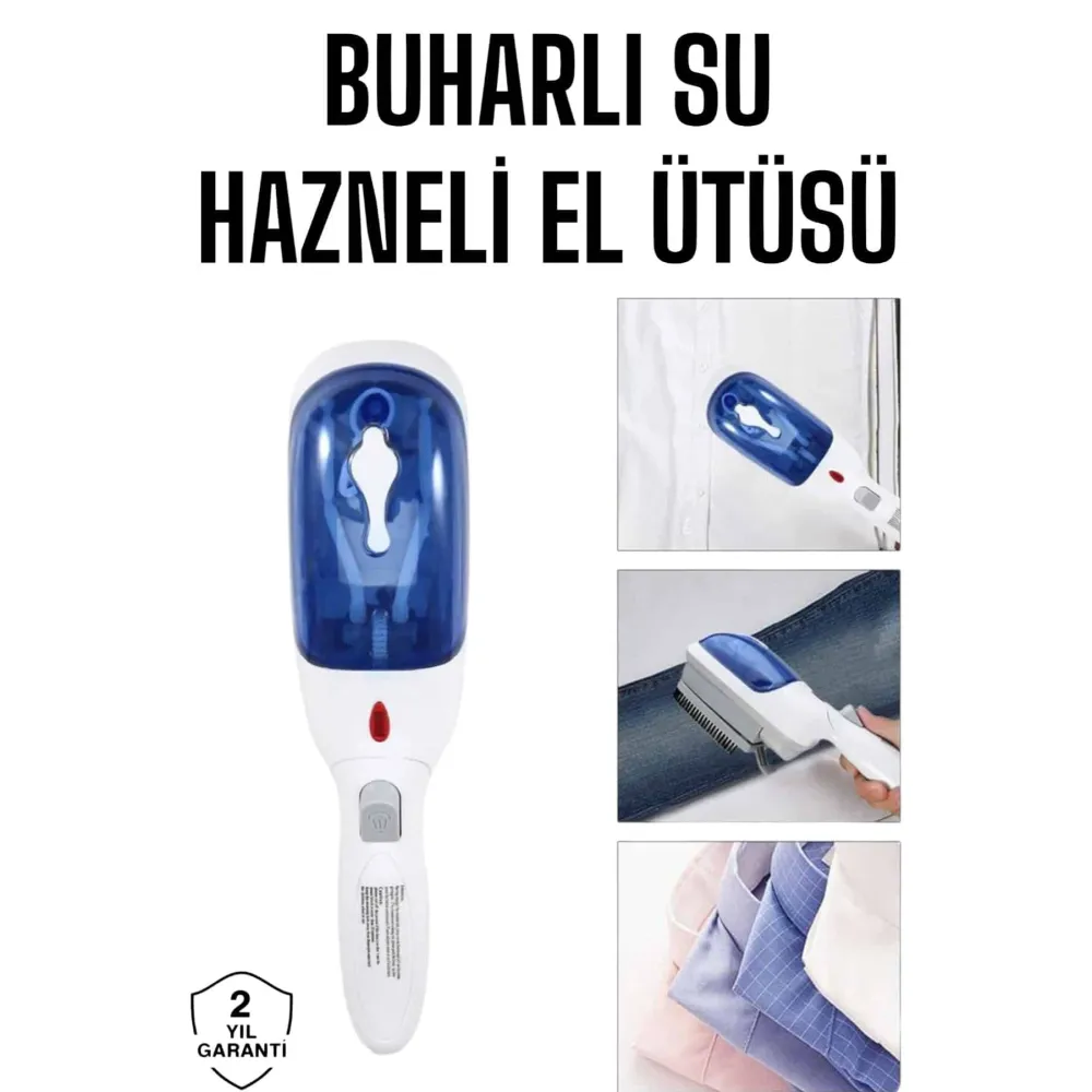 Yeni Nesil Taşınabilir Su Hazneli Buharlı El Ütüsü