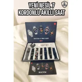 Yeni Nesil Akıllı Saat 2024 Model Uyku Ve Sağlık Takibi Bluetooth Bağlantılı
