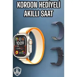 Akıllı Saat Android ve İOS Uyumlu NFC Ve GPS Özelliği Arama Cevaplayan