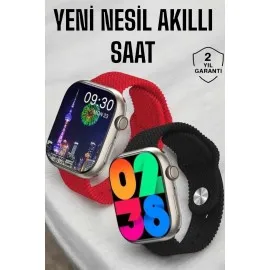Akıllı Saat Tema Değiştirme Uyku Ve Sağlık Takibi Bluetooth Bağlantılı