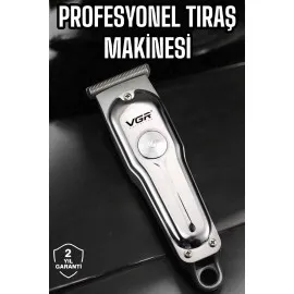 Tıraş Makinesi Güçlü Motor Şarjlı Uzun Pil Ömürlü
