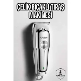 Tıraş Makinesi Profesyonel Tasarım Paslanmaz Çelik Bıçaklı
