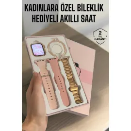 Akıllı Saat Adımsayar, Nabız Takibi ve GPS Destekli Kadınlara Özel