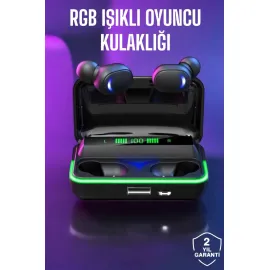 Bluetooth Kulaklık Powerbankli Yüksek Ses Kaliteli Şarj Göstergeli