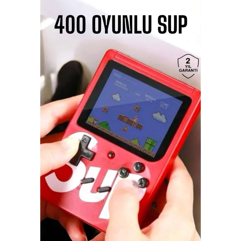 Taşınabilir El Atarisi SUP 400 Oyunlu Mini Oyun Konsolu