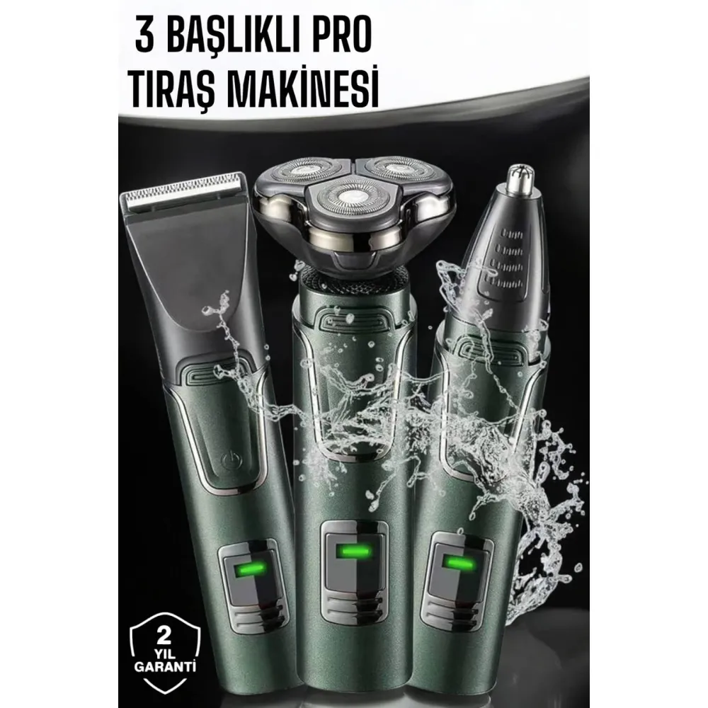 Kulak Ve Burun Başlıklı Profesyonel Tıraş Makinesi