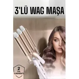 Wag Maşa Negatif İyon Teknolojili Isı Ayarlı Saç Maşası