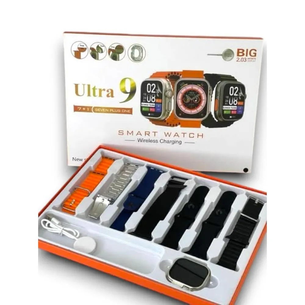 Watch9 7 Kordonlu Akilli Saat