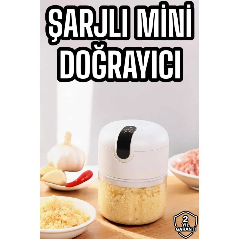 El Rondosu Mini Şarjlı Doğrayıcı Taşınabilir 250 ml