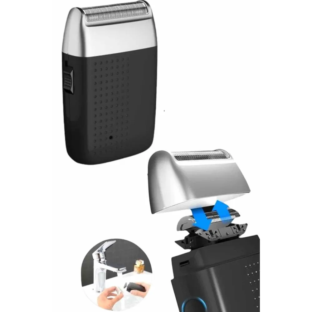 Taşınabilir Şarjlı Kablosuz Mini Tıraş Makinesi Sinek Kaydı Tıraş