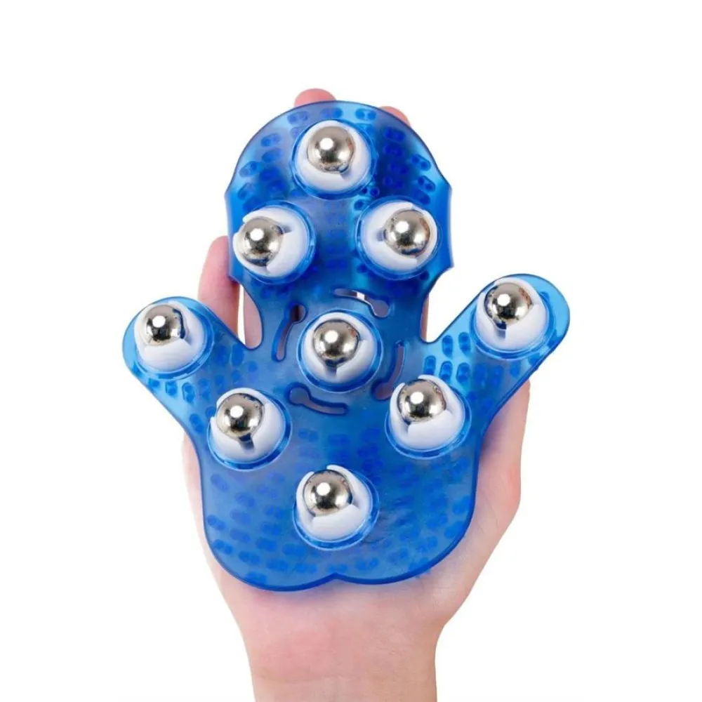 9 Bilyeli Masaj Eldiveni Giyilebilir Plastik Vücut Sıkılaştırıcı