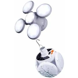 5 Kanatlı Bahçe Aydınlatma Led Askılı Solar Güneş Enerji Usb Sarjlı