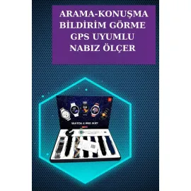 Gamer Kulaklık ve Çok Kordonlu Akıllı Saat Gürültü Önleyici GPS Desteği