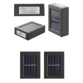 Solar Güneş Enerjili Çift Taraflı Duvar Lambası Çift Taraflı Duvar Lamba Güneş Enerjili