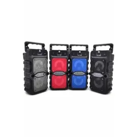 Bluetooth Hoparlör Yüksek Ses Kaliteli Büyük Boy Çift Çıkışlı Ses Bombası