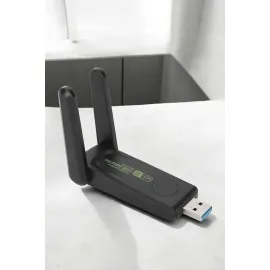 Dual Band Wifi Alıcı Adaptör Usb 3.0 Destekli