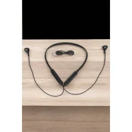 Kablolu Boyun Askılı Dijital Göstergeli Bluetooth Kulaklığı 60 Saat