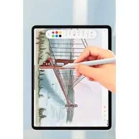 Tablet Kalemi Ios Android Windows Uyumlu Yedek Uçlu Universal Çizim Kalemi