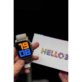 Akıllı Saat Yeni Nesil Sesli Asistan Uyku Ve Sağlık Takibi Adımsayar