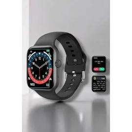 Akıllı Saat Adım Sayar, Kalp Atışı İzleme Dokunmatik Bluetooth Bağlantılı