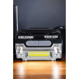 Kafa Lambası Kamp Feneri Balıkçı Feneri Başlıklı Suya Dayanıklı