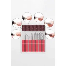 Elektrikli Manikür Pedikür Törpü Seti Protez Tırnak Nasır Temizleyici