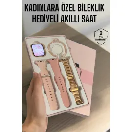 Akıllı Saat Adımsayar, Nabız Takibi ve GPS Destekli Kadınlara Özel