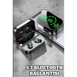 Bluetooth Kulaklık Çift Telefon Desteği Ve Suya Dayanıklı Powerbankli