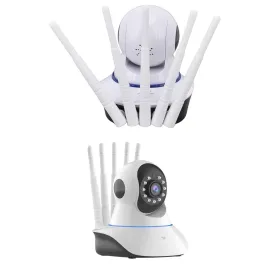 LED Aydınlatmalı 5 Antenli Motorlu 1080P Wifi Kamera Sensörlü