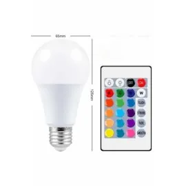 Ambiyans Aydınlatma Rgb Led Lamba Kumandalı Renk Değiştirebilen