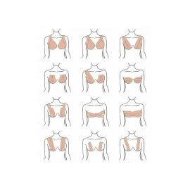 Toparlayıcı Ve Şekillendirici Göğüs Bandı Tere Ve Suya Dayanıklı Hassas Ciltlere Uygun