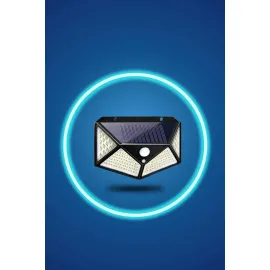 Bahçe Lambası Bahçe Aydınlatma Sensörlü Suya Dayanıklı 100 Led