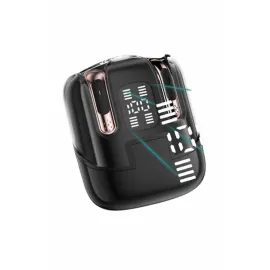 Profesyonel Dijital Göstergeli Düşük Gecikme Bluetooth Kulaklık Çift Kulaklık